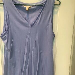 Banana Republic Periwinkle Blue V-Neck Sleeveless Tank
